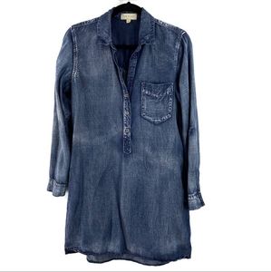 Cloth & Stone Chambray Shirt Dress